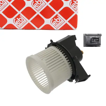 febi 48600 Innenraumgebl&auml;se Gebl&auml;semotor f&uuml;r FIAT 500 500C 312 Panda/Classic 169 77362537