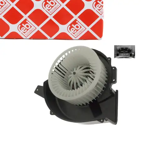 febi Innenraumgebl&auml;se Gebl&auml;semotor f&uuml;r VW Polo 4 5 Fox AUDI 8Z0 SEAT Ibiza 3 4 Fabia 1 2