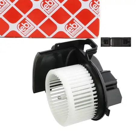 febi 173873 Innenraumgebl&auml;se Gebl&auml;semotor f&uuml;r NISSAN Kubistar X76 RENAULT Kangoo mit Klima