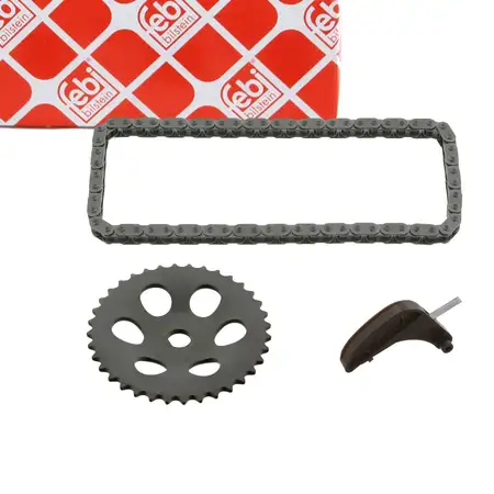 febi 33839 Steuerkettensatz &Ouml;lpumpe f&uuml;r VW Polo 9N SEAT Ibiza 3 4 SKODA Fabia Roomster 1.2