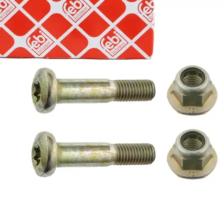 febi 24395 Montagesatz Schrauben Satz Querlenker f&uuml;r FORD Escort Fiesta 3 4 Ka Puma vorne