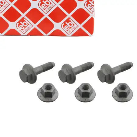 febi 32295 Montagesatz Schrauben Satz Querlenker f&uuml;r MERCEDES A-Klasse W168 Vaneo vorne