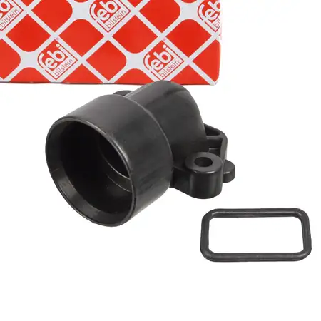 febi K&uuml;hlmittelflansch f&uuml;r RENAULT Clio 2 3 4 Twingo 1 2 Kangoo Modus 1.2 7701041348