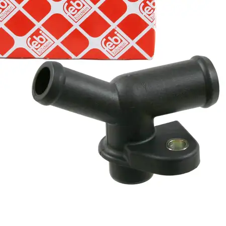 febi 22796 K&uuml;hlmittelflansch f&uuml;r VW Transporter T4 2.5 2.4D bis 12.1996 links 074121143D