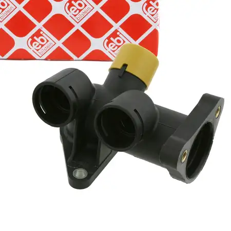 febi 27153 K&uuml;hlmittelflansch f&uuml;r VW Passat 3B AUDI A4 B5 A6 C4 C5 Cabriolet 1.8 058121132
