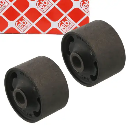 2x febi 04888 Lagerung Hinterachslager Tonnenlager f&uuml;r AUDI 100 200 C2 hinten 431511247C