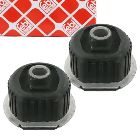 2x febi 06674 Lagerung Hinterachslager f&uuml;r MERCEDES 190 W201 W202 W124 hinten 1243511942