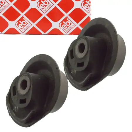 2x febi 07837 Lagerung Hinterachslager Tonnenlager f&uuml;r VW Golf 3 Variant hinten 1H9501541