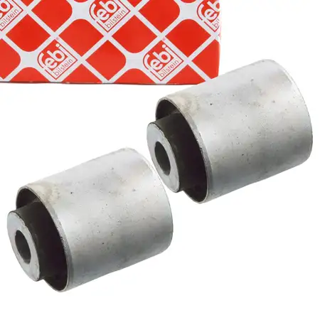 2x febi 14548 Lagerung Hinterachslager Tonnenlager Buchse f&uuml;r OPEL Omega B hinten 90447157