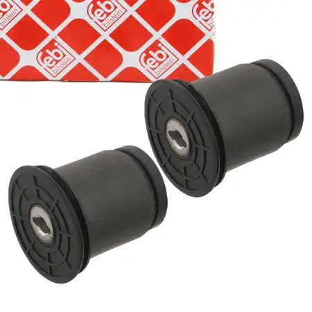 2x febi 31694 Lagerung Hinterachslager f&uuml;r SEAT Ibiza 3 4 SKODA 1 0N7 hinten 6Q0501541E