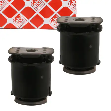 2x febi 32554 Lagerung Hinterachslager f&uuml;r VW Golf 5 6 Passat Sharan hinten 1K0505145K