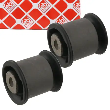 2x febi Querlenkerlager f&uuml;r VW Transporter Multivan California T5 hinten innen 7H0501132A