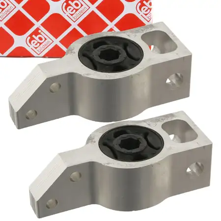 2x febi Querlenkerlager f&uuml;r AUDI Q3 8U VW Passat Tiguan 5N Sharan vorne unten 3C0199231E