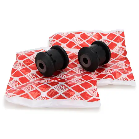 2x febi Querlenkerlager f&uuml;r AUDI A3 8P SEAT LEON SKODA OCTAVIA VW GOLF 5 6 7 8 vorne unten