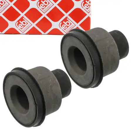 2x febi 49564 Achsk&ouml;rperlager Motortr&auml;gerlager f&uuml;r PEUGEOT 406 vorne links 3504.06