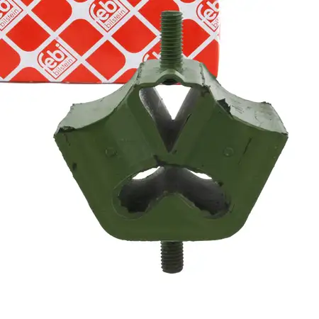 febi 03331 Motorlager Motorhalter f&uuml;r AUDI 80 B1 B2 B3 VW Passat 32/32B + Variant GR&Uuml;N