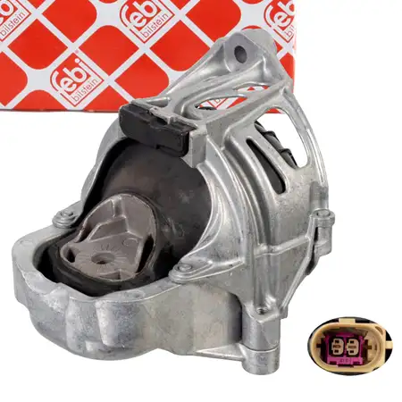 febi Motorlager f&uuml;r AUDI A6 C8 A7 A8 D5 Q7 55/3.0 VW Touareg CR7 3.0 TSI links 4M0199371FE