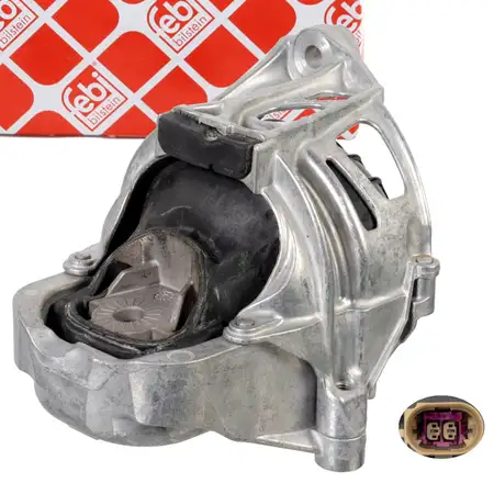 febi Motorlager f&uuml;r AUDI A7 4K 40 TDI Q7 4M 2.0 Q8 Touareg CR7 2.0 TSI links 4M0199371ET