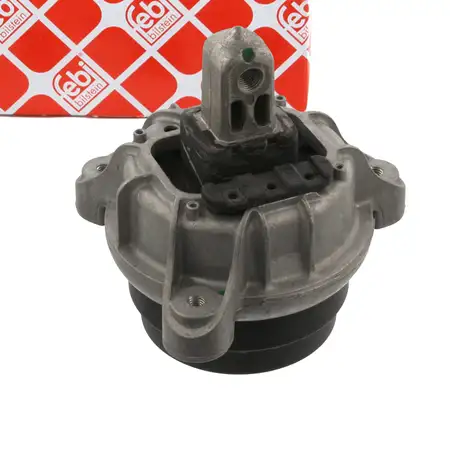 febi 36684 Engine Mount (Hydraulic Mount) for BMW 5 Series F10, F11, F07; 6 Series F12, F13, F01; N52, N55 (Left)