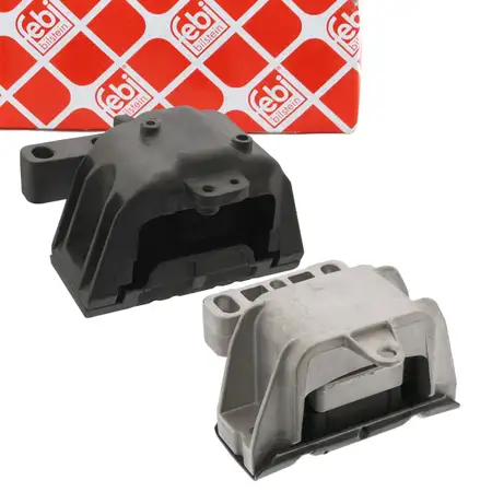 2x febi Motorlager + Getriebelager f&uuml;r VW Golf 4 8L1 Leon 1M Octavia 1 1.6 links + rechts