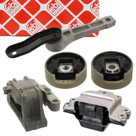 febi Motorlager Set f&uuml;r VW Golf 6 Touran 8P Leon 1P Octavia 2 Yeti 1.2 TSI mit Schaltung