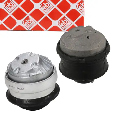 2x febi Motorlager Hydrolager f&uuml;r MERCEDES W203 S203 200/220CDI OM611/646 links + rechts