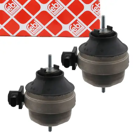2x febi 32642 Motorlager f&uuml;r VW Passat B5 AUDI A4 B5 SKODA Superb 2.5 TDI links + rechts