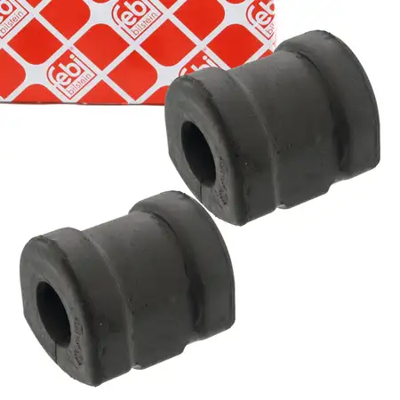 2x febi 01673 Stabilisatorlager f&uuml;r BMW 5er E34 518-535i 524/525td vorne innen 31351133738