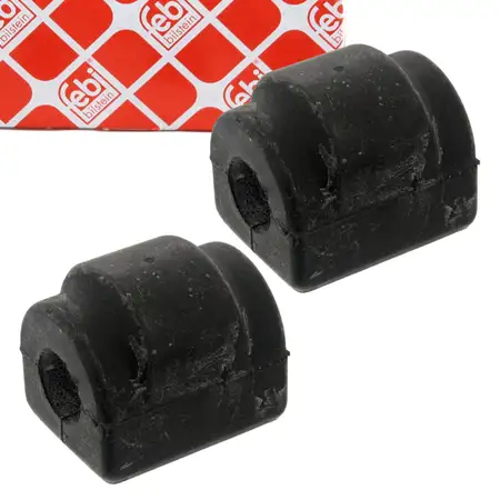 2x febi 01706 Stabilisatorlager f&uuml;r BMW 3er E36 5er E34 7er E32 hinten 33551131155