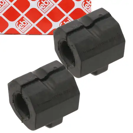 2x febi 01934 Stabilisatorlager f&uuml;r AUDI 100 200 C3 vorne