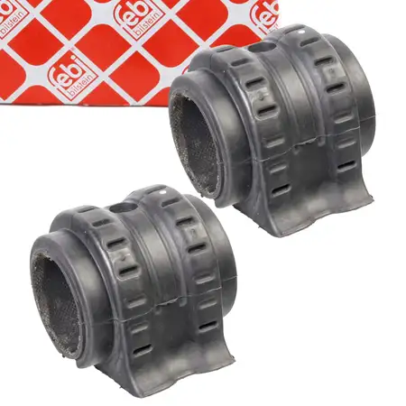 2x febi 108040 Stabilisatorlager f&uuml;r LAND ROVER Range Rover 4/Sport hinten LR048462