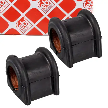 2x febi 109348 Stabilisatorlager f&uuml;r FIAT Freemont 345_ hinten 05151206AC