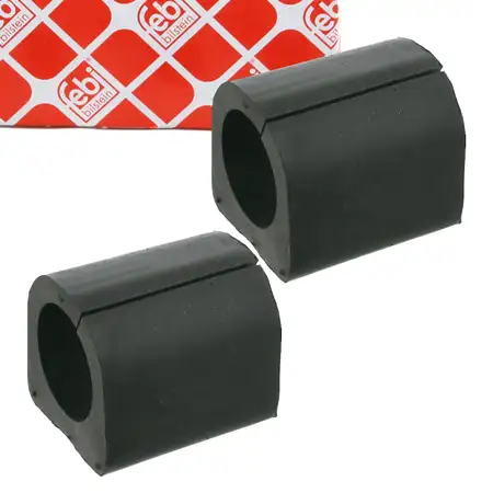 2x febi 10248 Stabilisatorlager f&uuml;r MERCEDES T1/TN hinten 6113260081