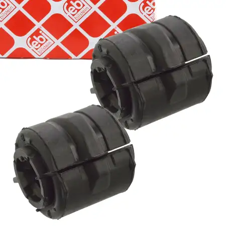 2x febi 10277 Stabilisatorlager f&uuml;r CITROEN Xsara ZX PEUGEOT 306 vorne 5094.64