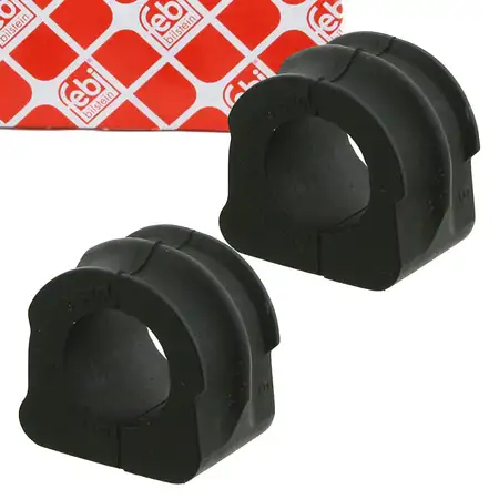 2x febi 14718 Stabilisatorlager f&uuml;r AUDI TT 8N3 8N9 vorne 8N0411303G/8N0411303H
