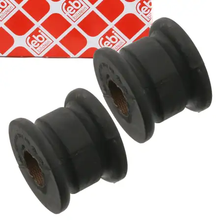 2x febi 14942 Stabilisatorlager f&uuml;r MERCEDES 190 W201 W202 W124 W210 R129 R170 vorne au&szlig;en