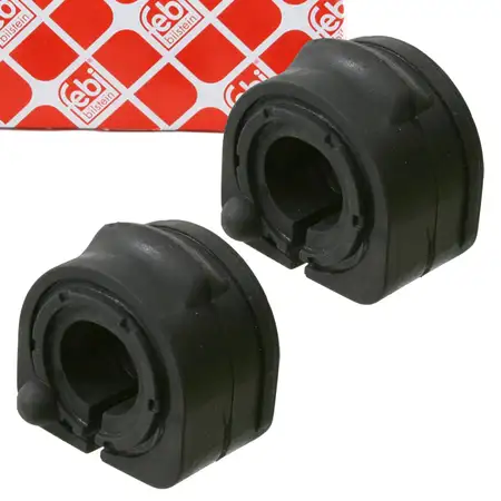 2x febi 23125 Stabilisatorlager f&uuml;r FORD Focus 1 MK1 hinten 1067976/1073249