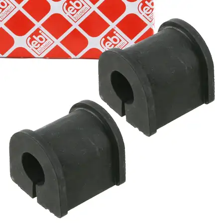 2x febi 24753 Stabilisatorlager f&uuml;r OPEL Vectra B hinten 444200/90496706