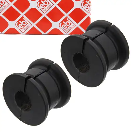 2x febi 36393 Stabilisatorlager f&uuml;r MERCEDES S203 55 AMG CLK A/C209 AMG hinten 2033261281