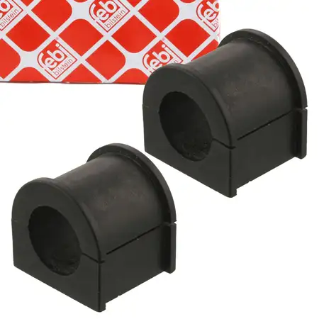 2x febi 39460 Stabilisatorlager f&uuml;r SEAT Alhambra 7V VW Sharan 7M hinten innen 7M0511413B