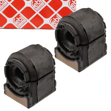 2x febi 45869 Stabilisatorlager f&uuml;r MERCEDES Viano Vito/Mixto W639 hinten 6393261281