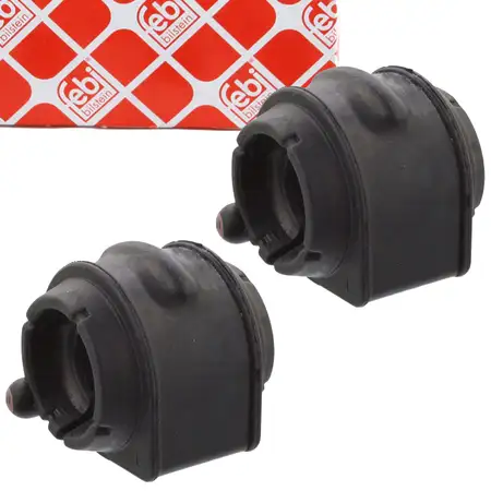 2x febi 46539 Stabilisatorlager f&uuml;r FORD Focus C-Max/C-Max 2 MK2 Focus 3 MK3 hinten