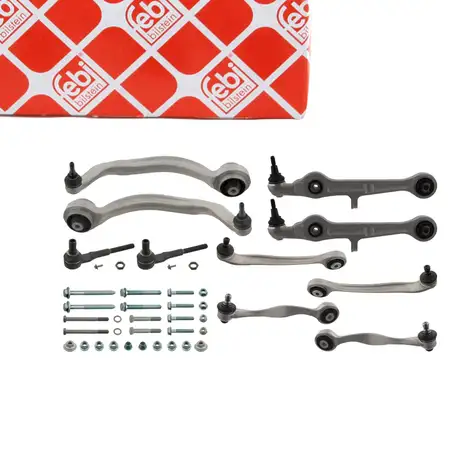 febi 39402 Querlenker Komplettsatz f&uuml;r AUDI A4 8E B7 SEAT Exeo 3R 10-teilig