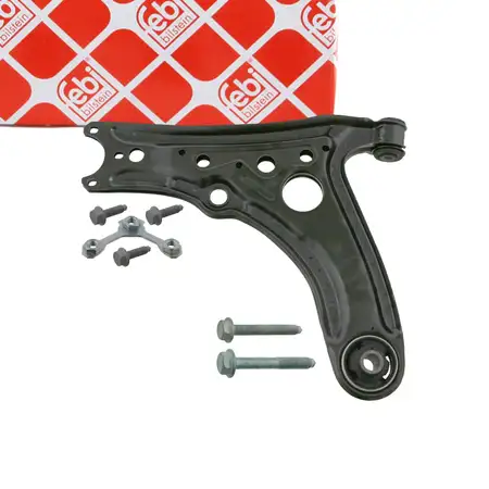 febi PROKIT Querlenker + Lager f&uuml;r VW Polo 6N2 Lupo SEAT Arosa vorne unten 6X0407151A