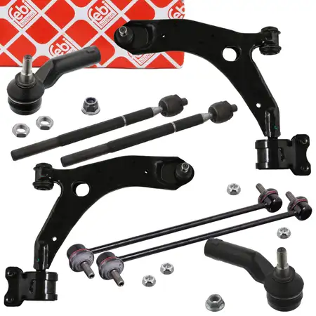 febi Reparatursatz Querlenker Lenkersatz f&uuml;r MAZDA 3 BK 5 CR19 CW vorne 8-teilig