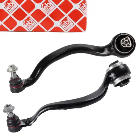 2x febi control arm + ball joint for BMW X5 F15 and X6 F16 front lower control arm