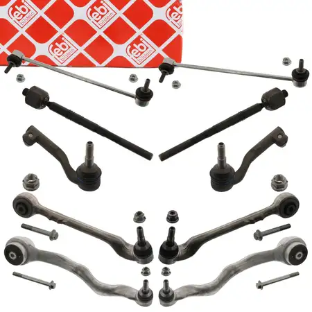 febi Reparatursatz Querlenker Lenker f&uuml;r BMW F20 F21 F22 F23 F30-34 F32-36 vorne 8-teilig