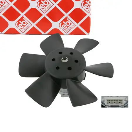 febi Motorl&uuml;fter Motork&uuml;hler f&uuml;r VW Golf 1 2 Passat B1-B4 SEAT Ibiza 2 Polo AUDI B1-B4