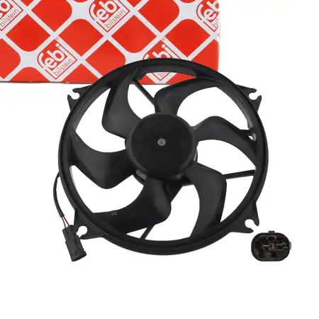 febi 40635 Motorl&uuml;fter Motork&uuml;hler K&uuml;hler f&uuml;r PEUGEOT 307 Break/SW/CC 1.4-2.0/HDI 1253C0