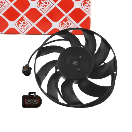 febi 40637 L&uuml;fter Motorl&uuml;fter Motork&uuml;hler K&uuml;hler f&uuml;r VW Transporter Multivan T5 7H0959455D